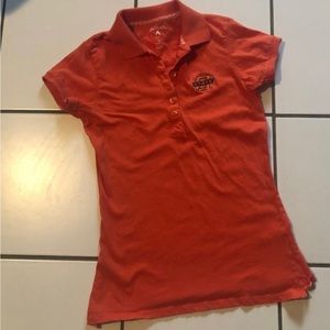 OSU COWBOYS ladies small golf shirt